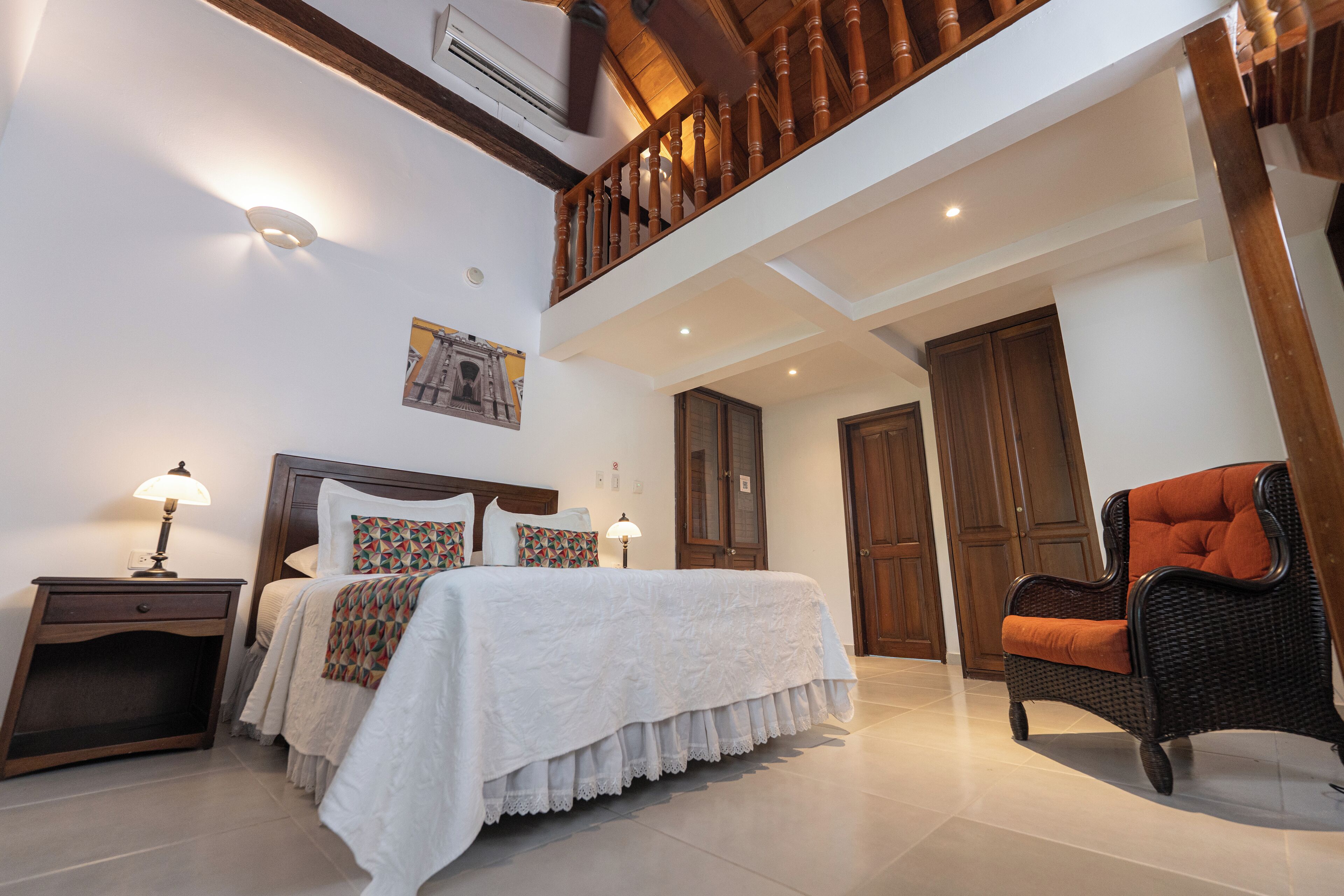 Literie de qualité supérieure, couette en duvet d'oie, minibar