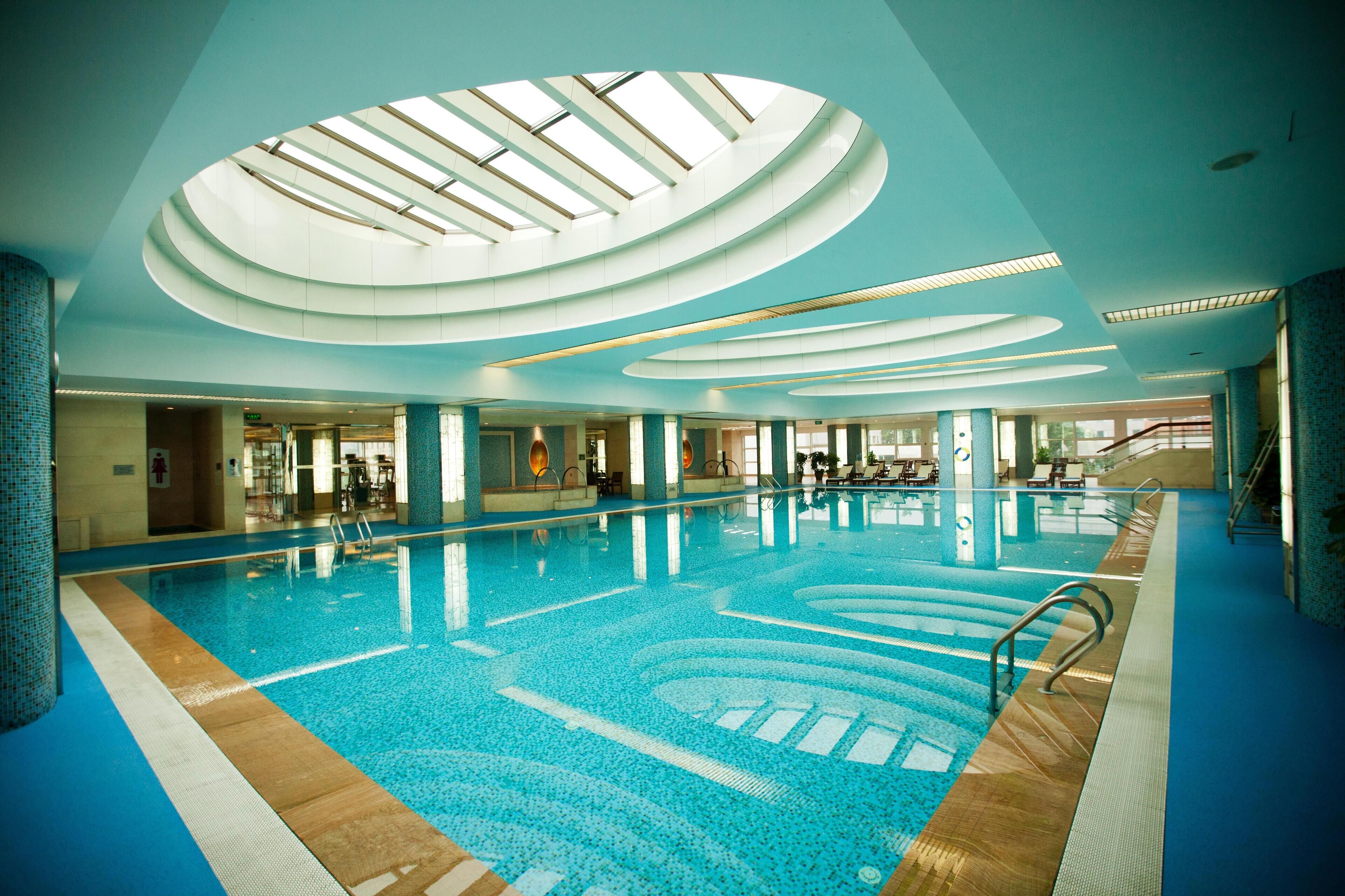 Indoor pool, outdoor pool