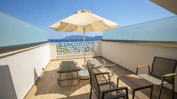 Camera Deluxe, vista mare | Vista spiaggia/mare