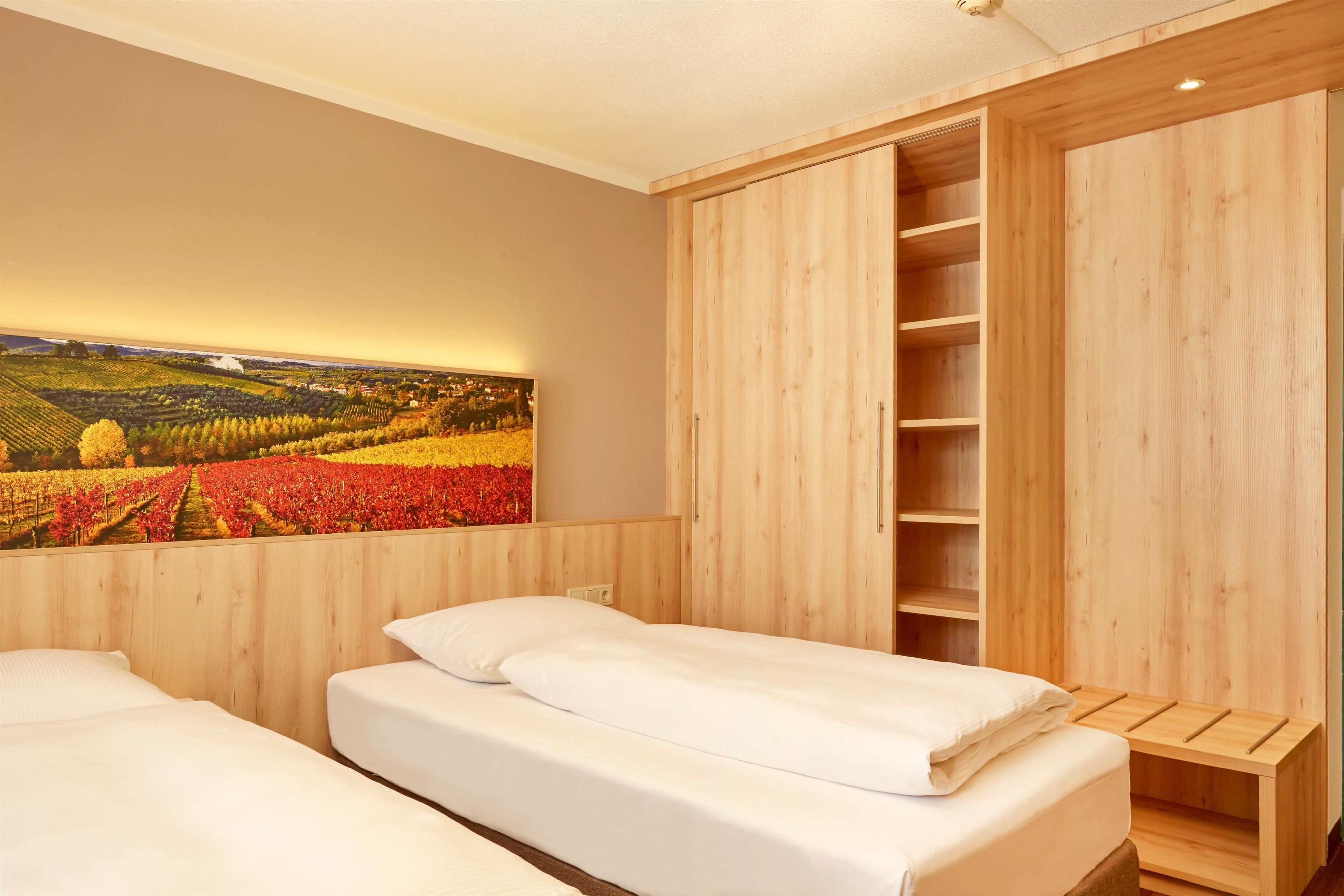 Habitación individual Confort | Ropa de cama de alta calidad, edredones de plumas, escritorio