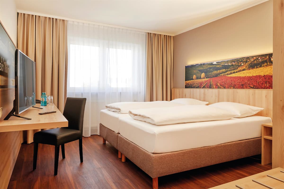 Comfort Double Room | Premium bedding, down comforters, desk, blackout drapes