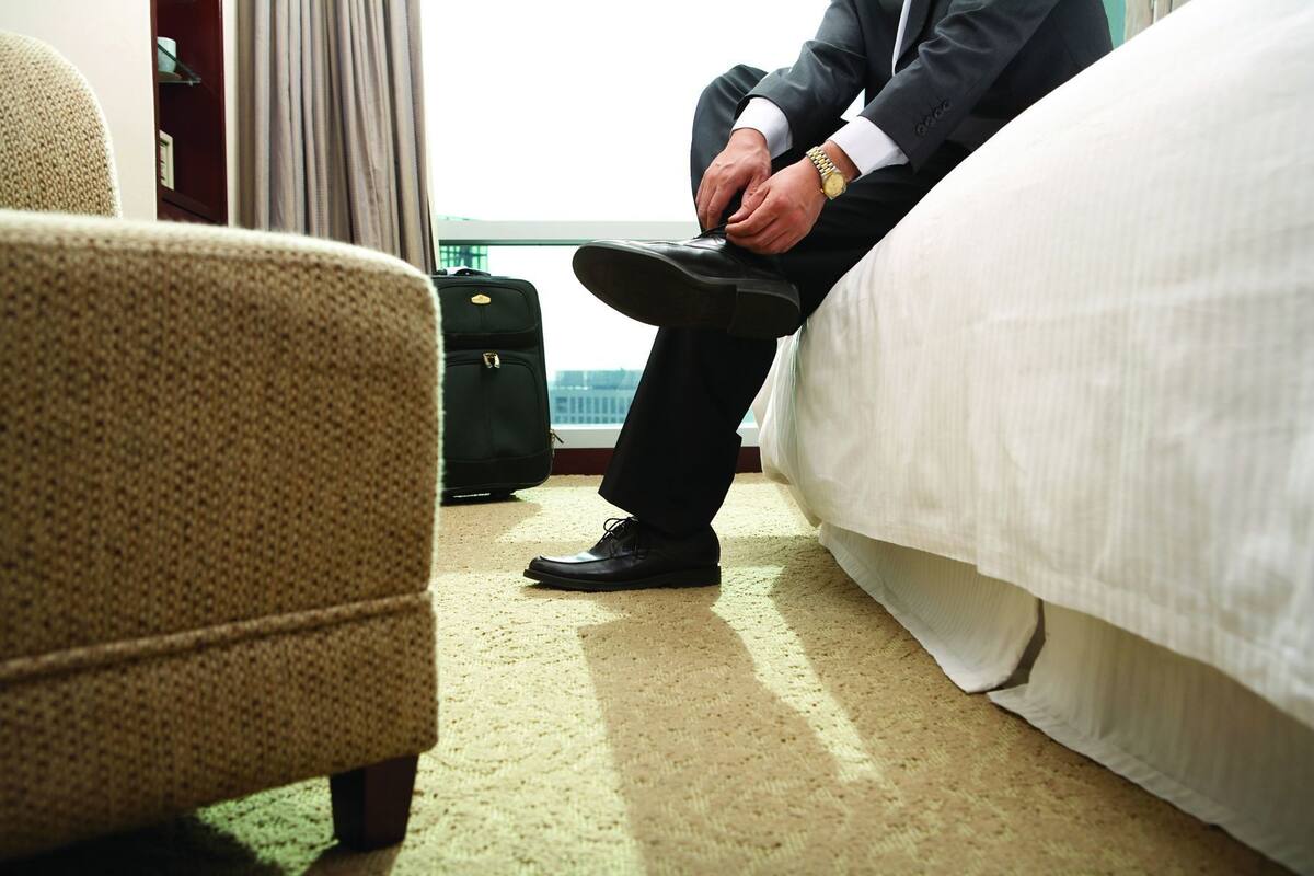 Premium bedding, in-room safe, desk, laptop workspace