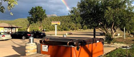 Fassade der Unterkunft