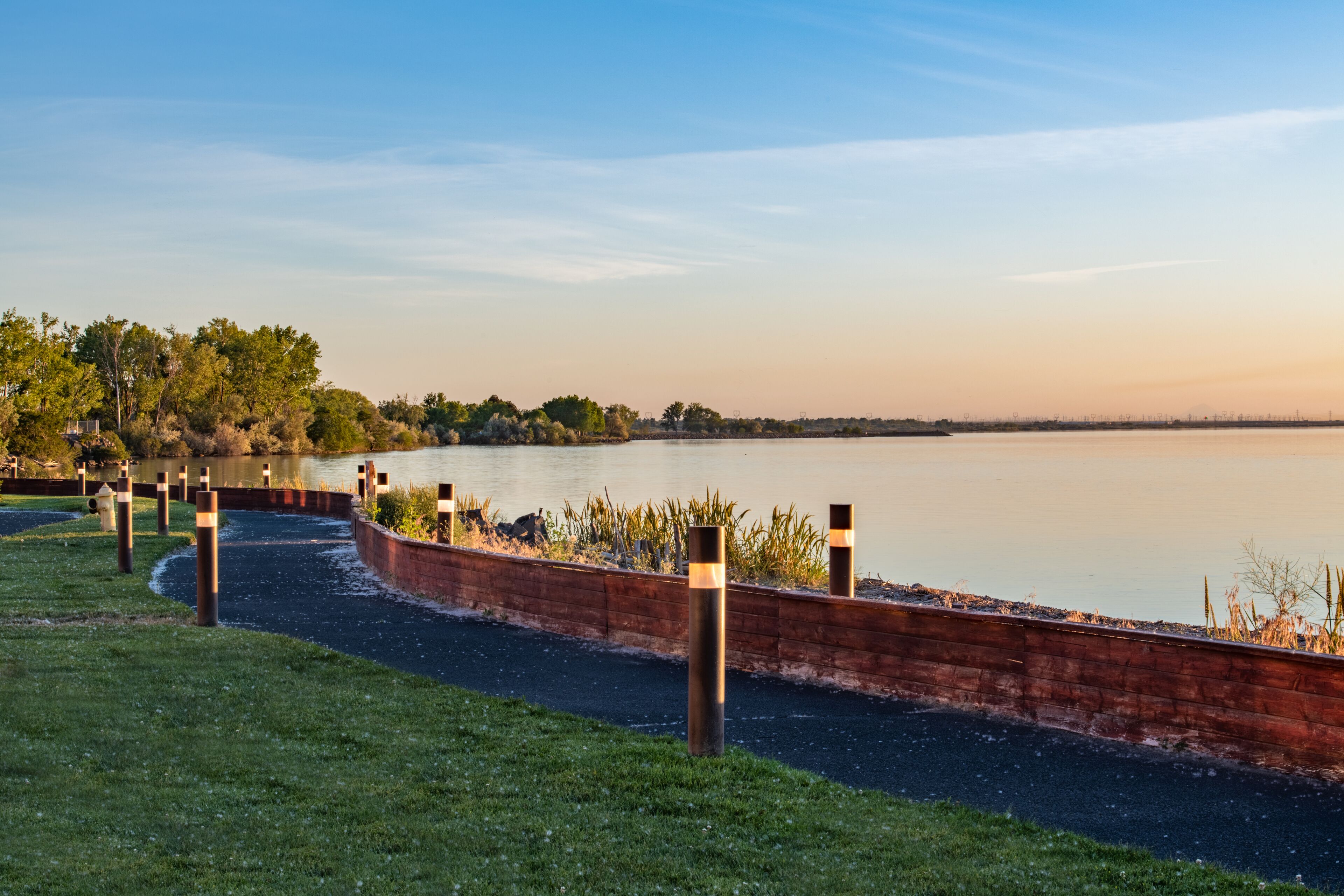 front of property – evening/night