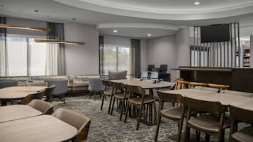 Free daily self-service breakfast