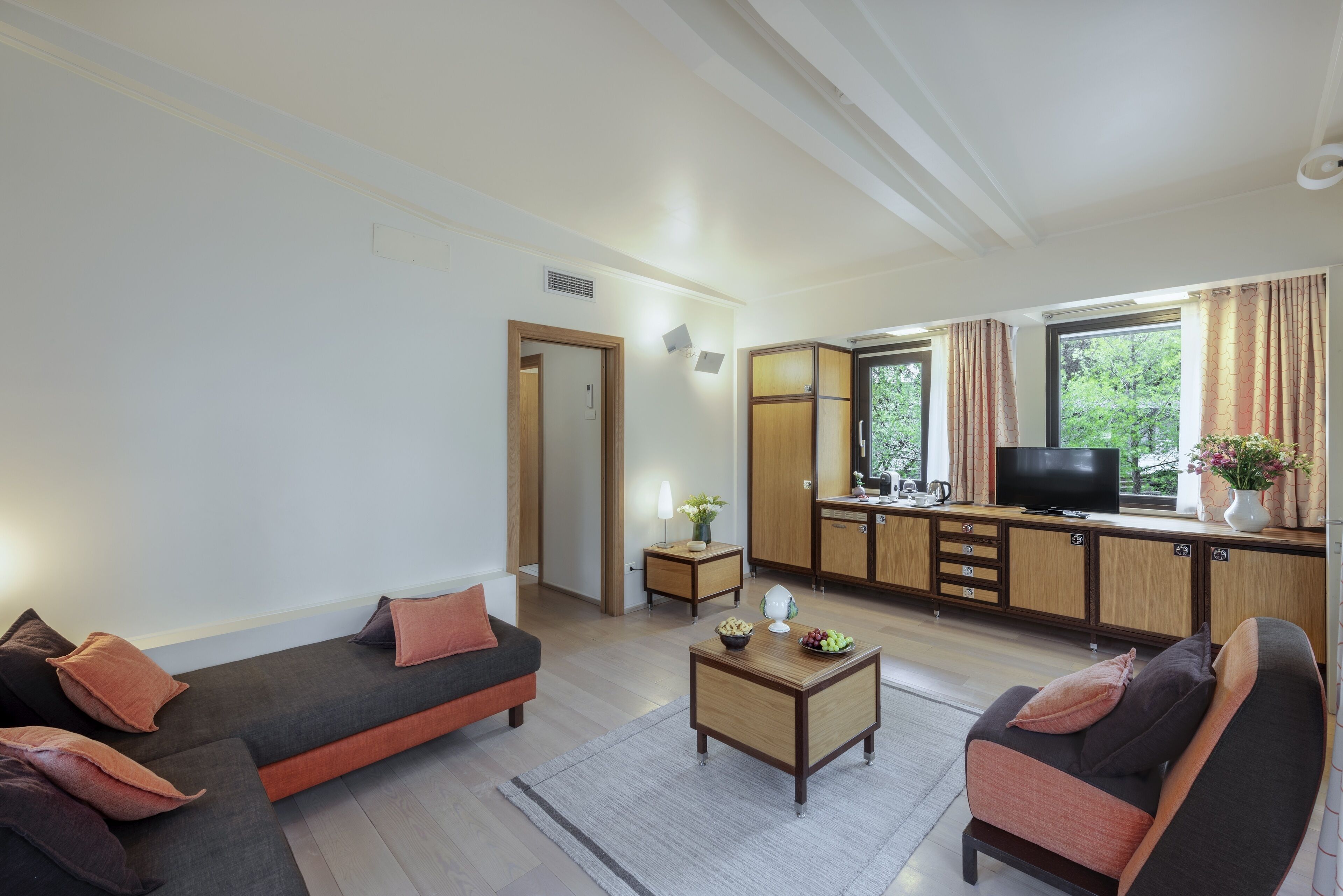 down duvets, in-room safe, individually decorated