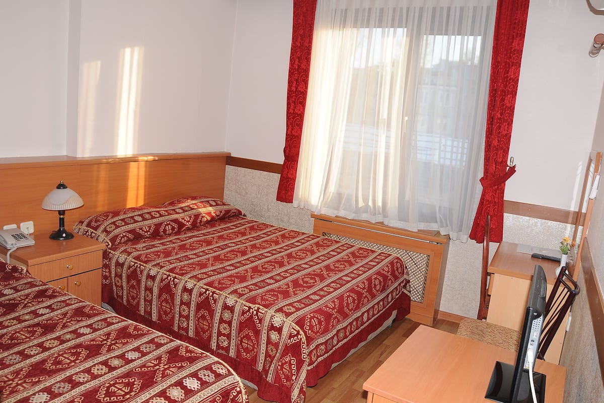 Premium bedding, memory foam beds, minibar, in-room safe