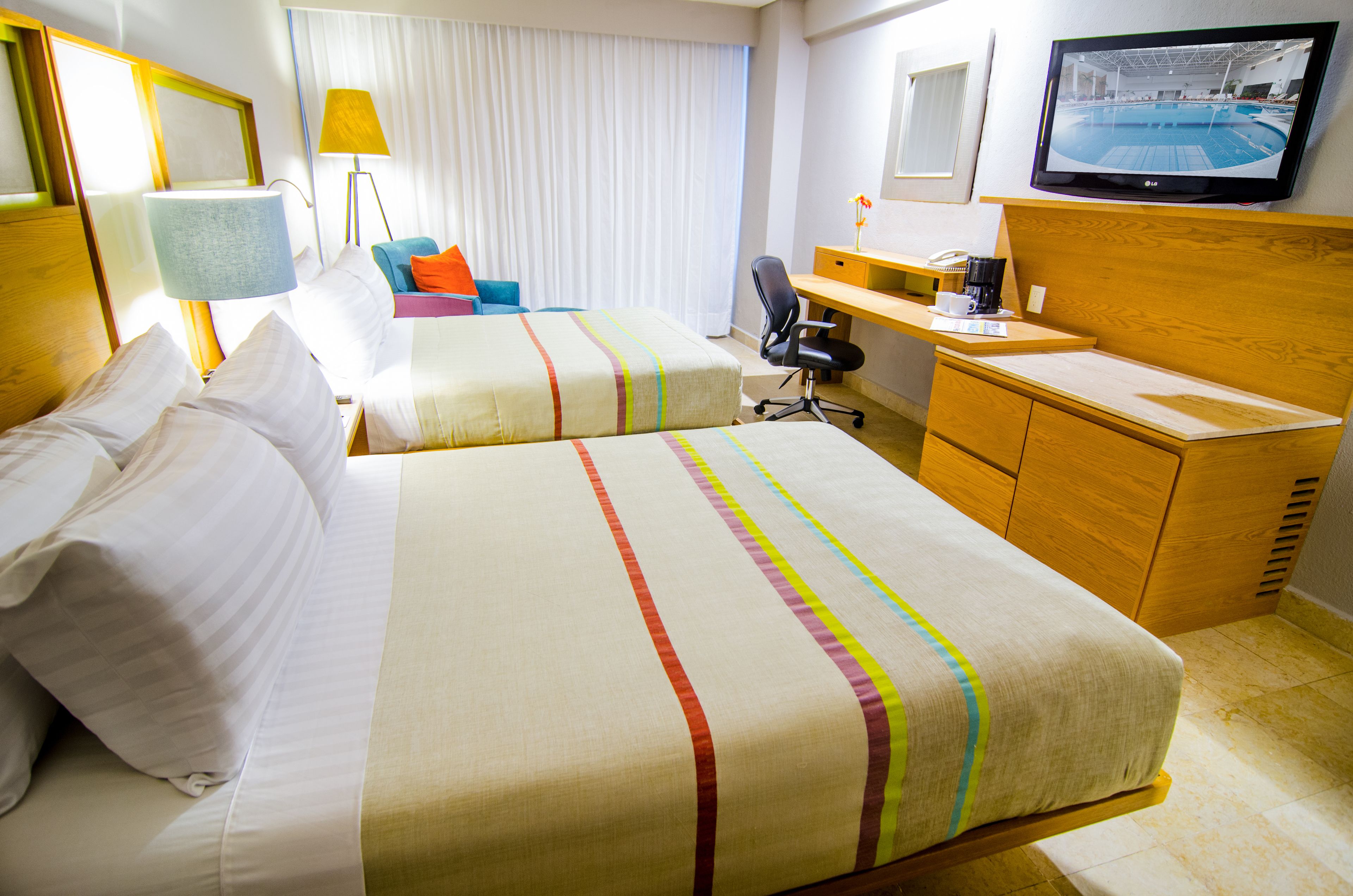 minibar, in-room safe, desk, blackout curtains