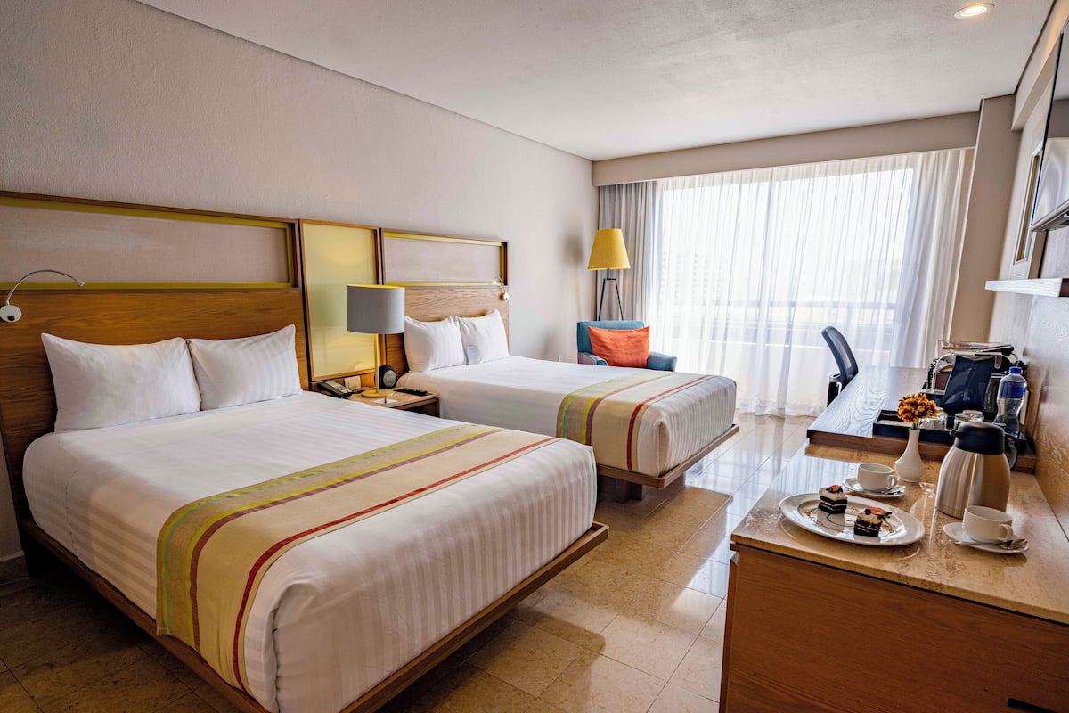 Minibar, in-room safe, desk, blackout curtains