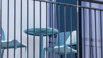 Comfort-Doppelzimmer, Balkon, Poolblick | Balkon