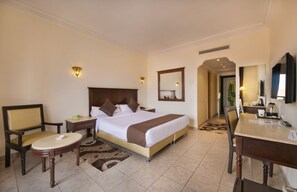 Double Room | In-room safe, desk, free WiFi, bed sheets - Mogador Opera (Marrakech)
