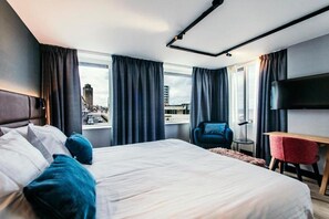 Deluxe Double Room, Sea View | In-room safe, desk, blackout curtains, free WiFi - Amsterdam Beach Hotel (Zandvoort)