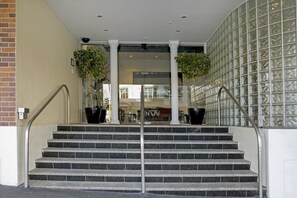 Entrada de la propiedad