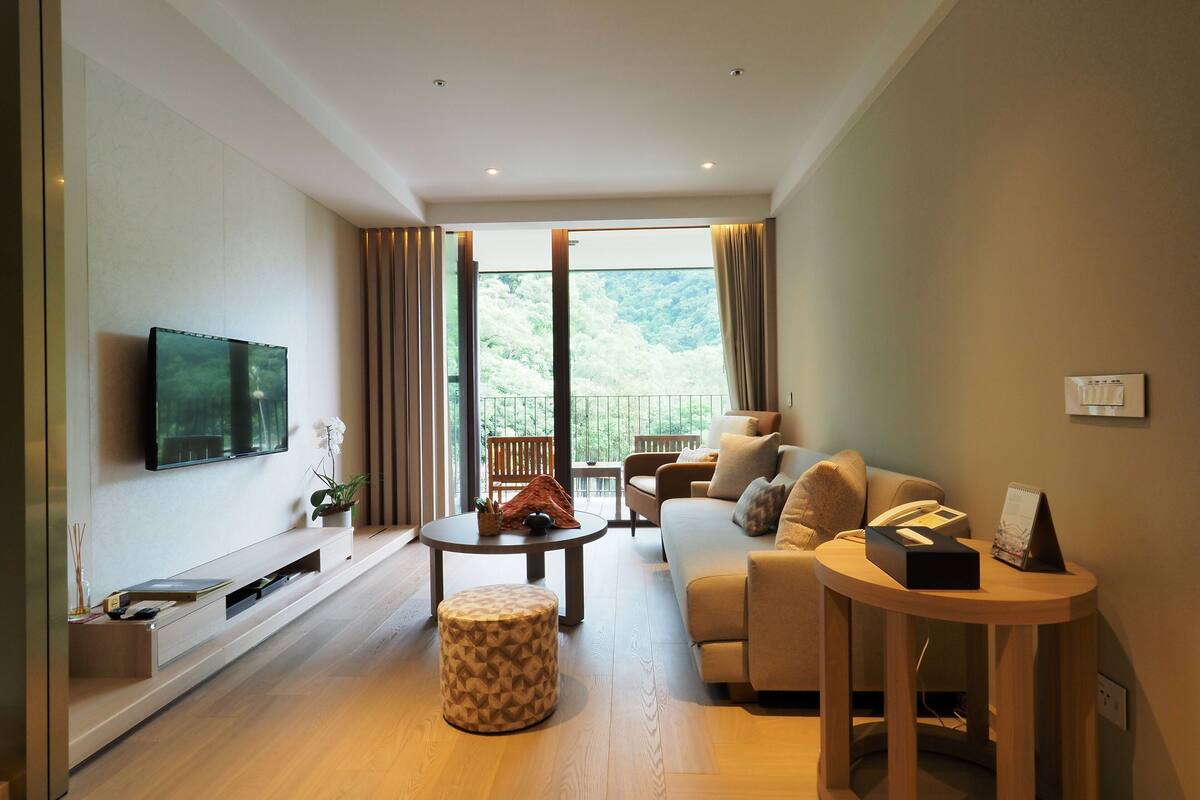 western-style family suite | view from room