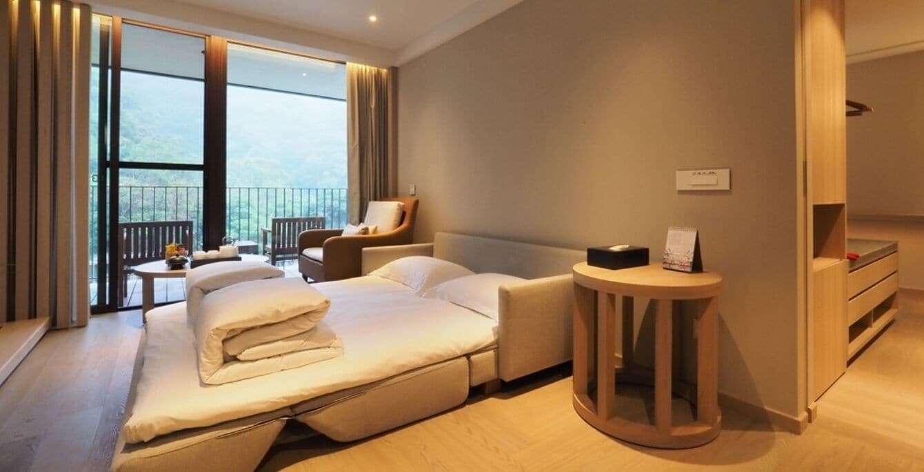 western-style family suite | minibar, in-room safe, individually decorated, laptop workspace