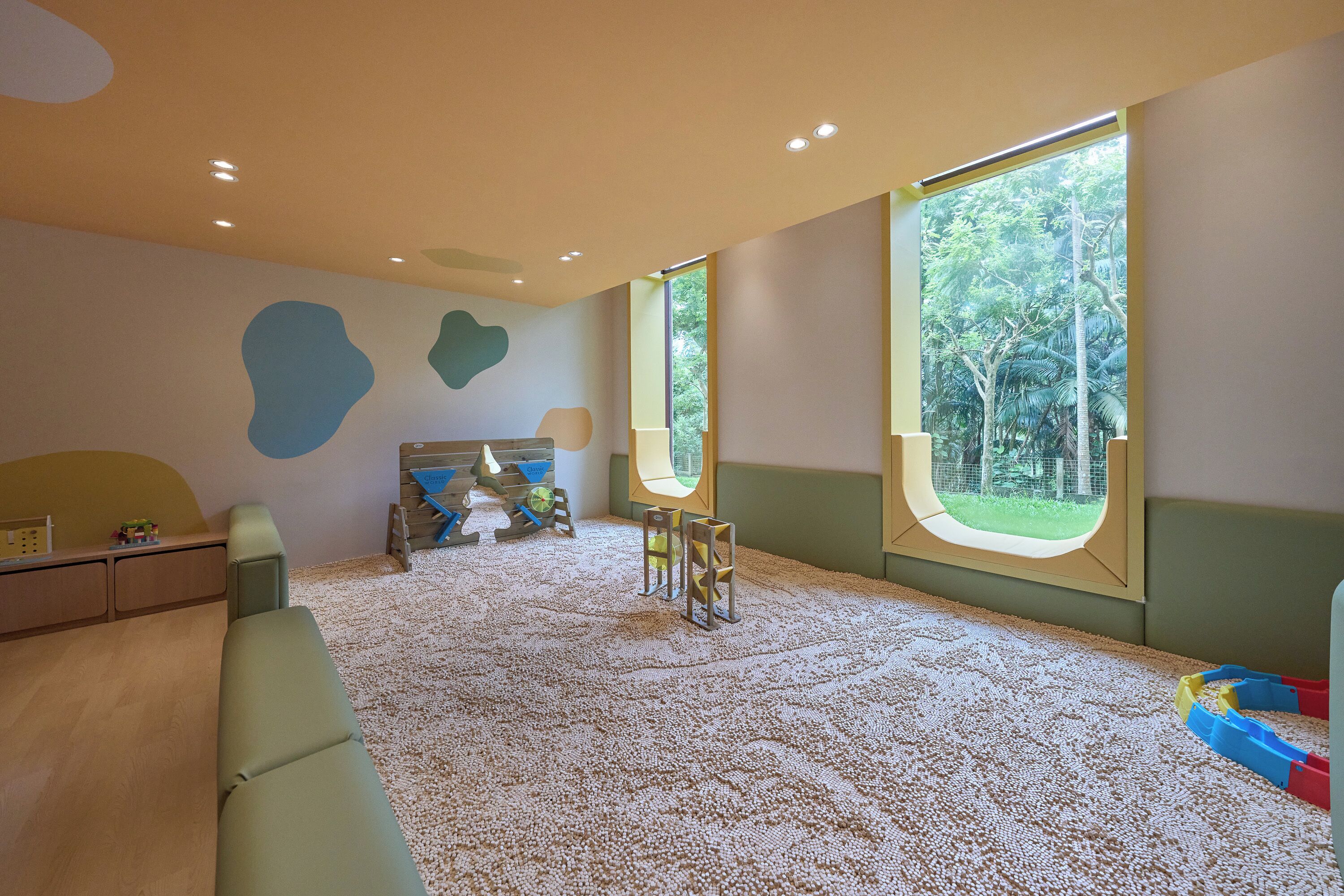 Innen-Kinderspielplatz