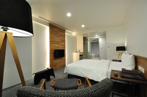 Suite exécutive | Literie de qualité, couette en duvet, articles de minibar gratuits