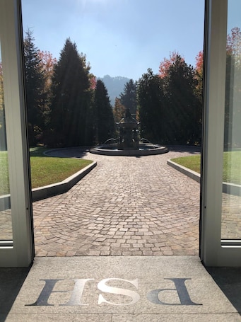 Property grounds. Parco Sassi Hotel