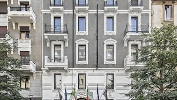 Voorkant van accommodatie