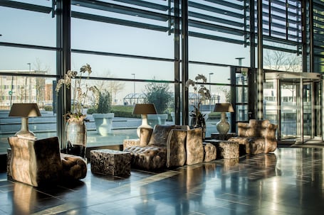 Sala de estar en el lobby