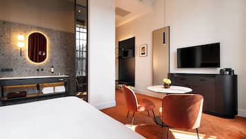 Loft | Living area | 40-inch Smart TV with digital channels