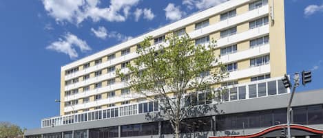 Façade de l’hébergement