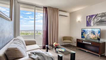 1 habitación y ropa de cama de alta calidad