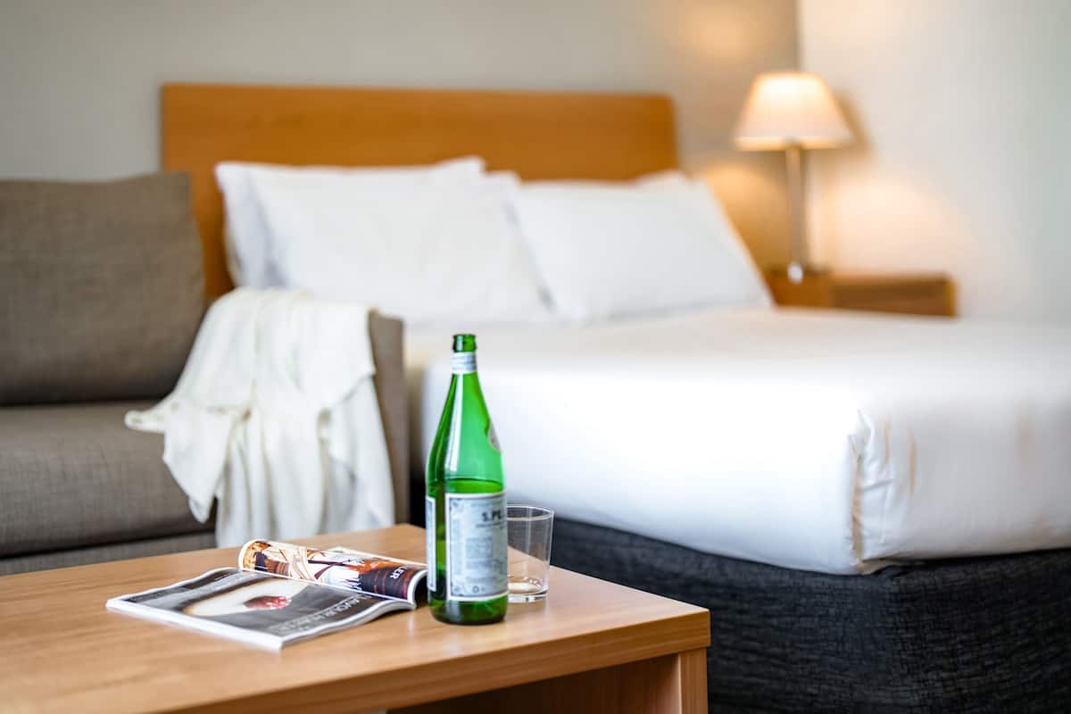 Estudio, vista al puerto | 1 habitación y ropa de cama de alta calidad
