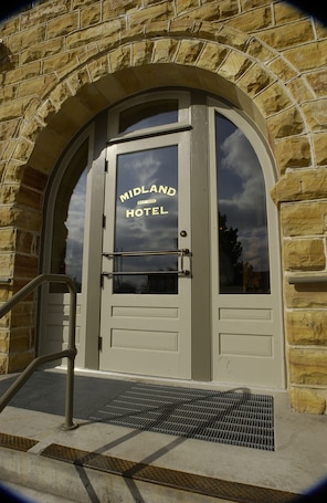 Entrada da propriedade