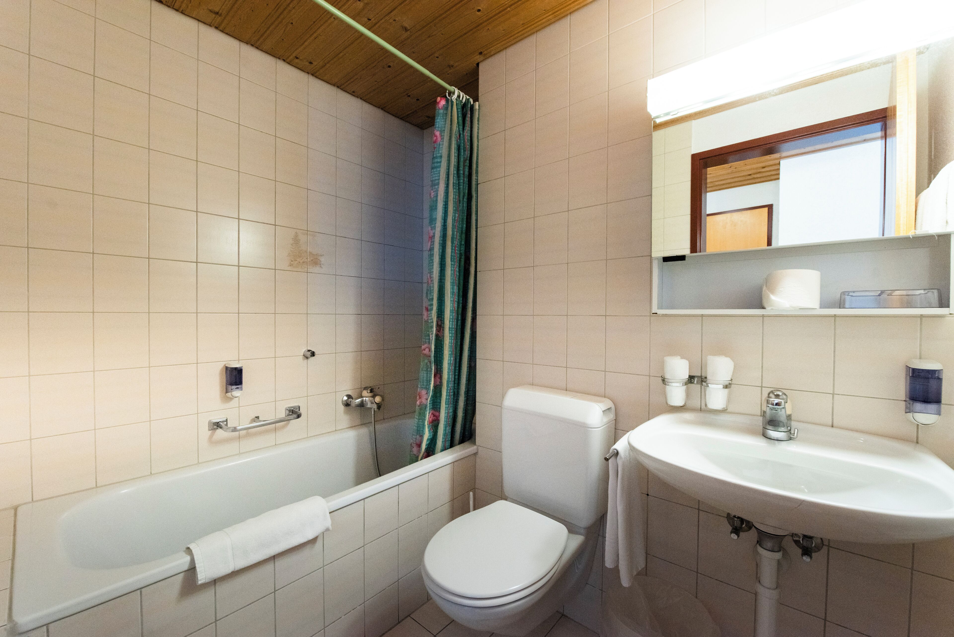 standard double room | bathroom | towels