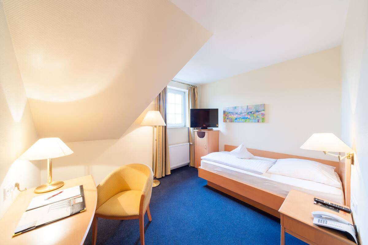 business single room | 1 bedroom, hypo-allergenic bedding, desk, laptop workspace