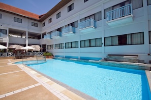 Balcony Pool Superior | Ausblick vom Zimmer