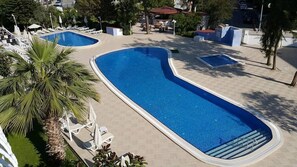 2 outdoor pools, pool loungers - Halıcı Hotel (Marmaris)