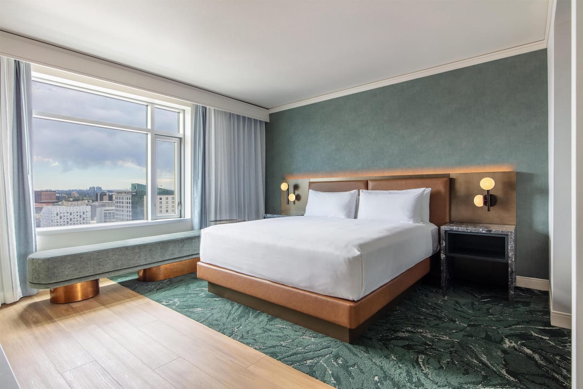 Premium bedding, pillow-top beds, in-room safe, desk