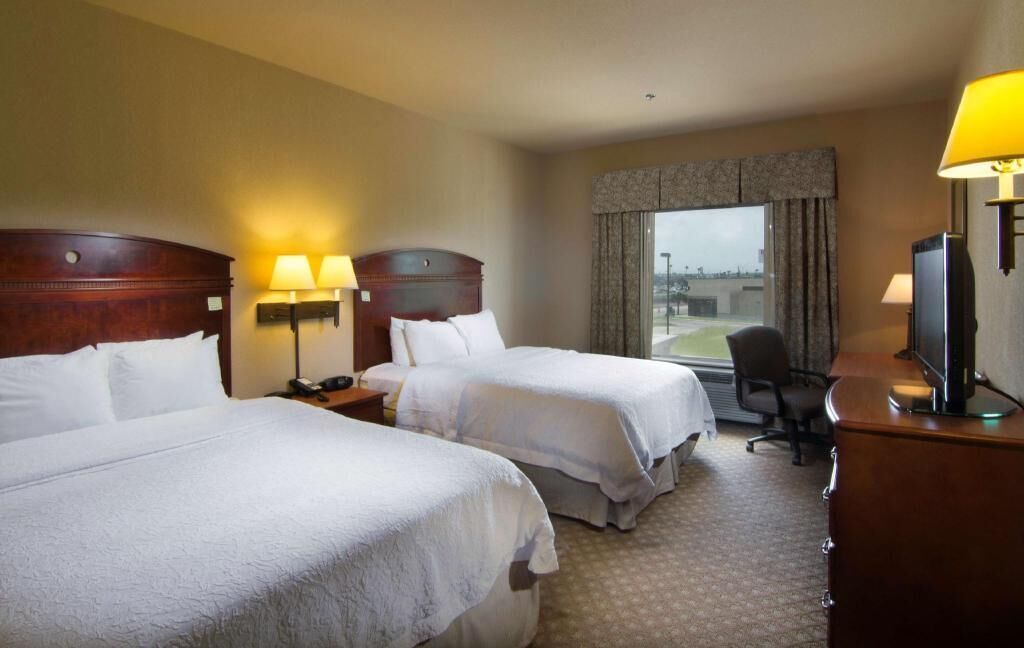 In-room safe, desk, iron/ironing board, free cribs/infant beds