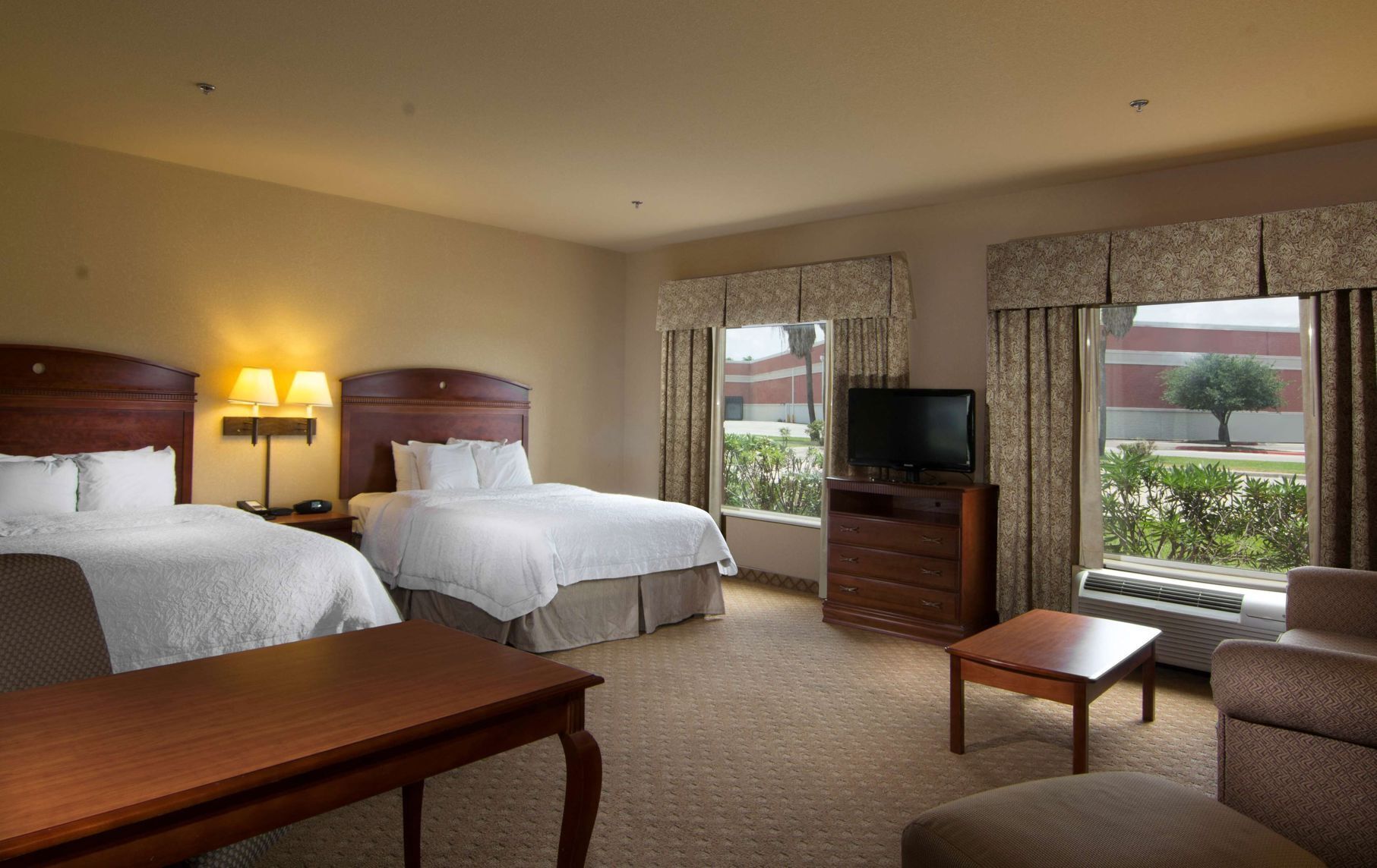 In-room safe, desk, iron/ironing board, free cribs/infant beds