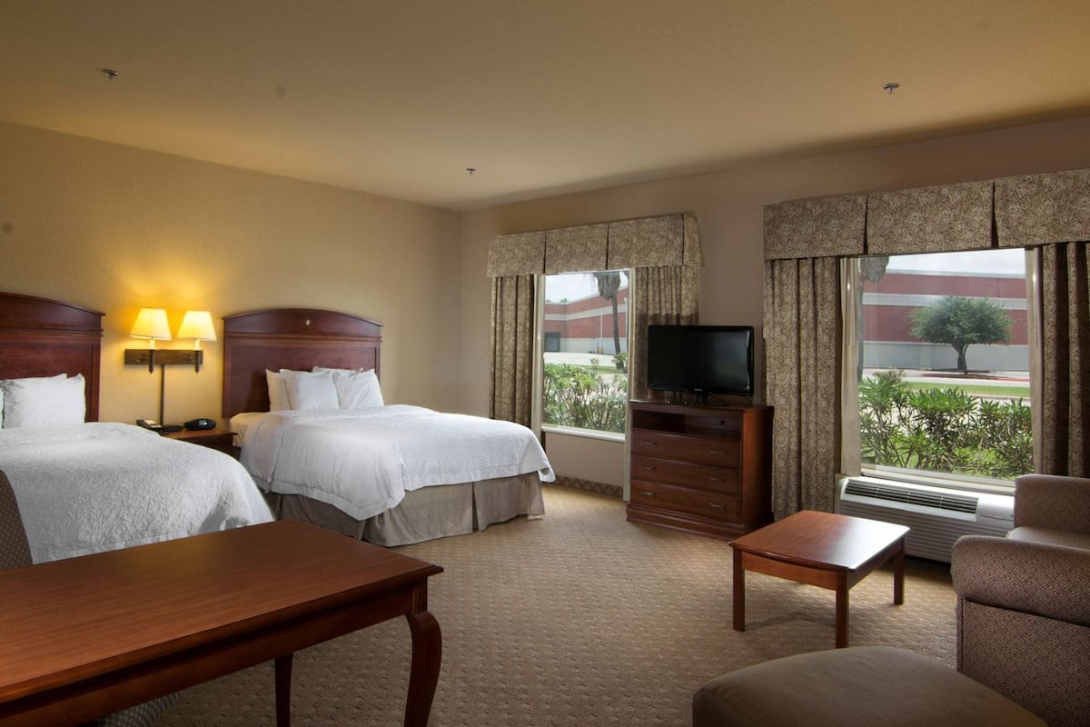In-room safe, desk, iron/ironing board, free cribs/infant beds