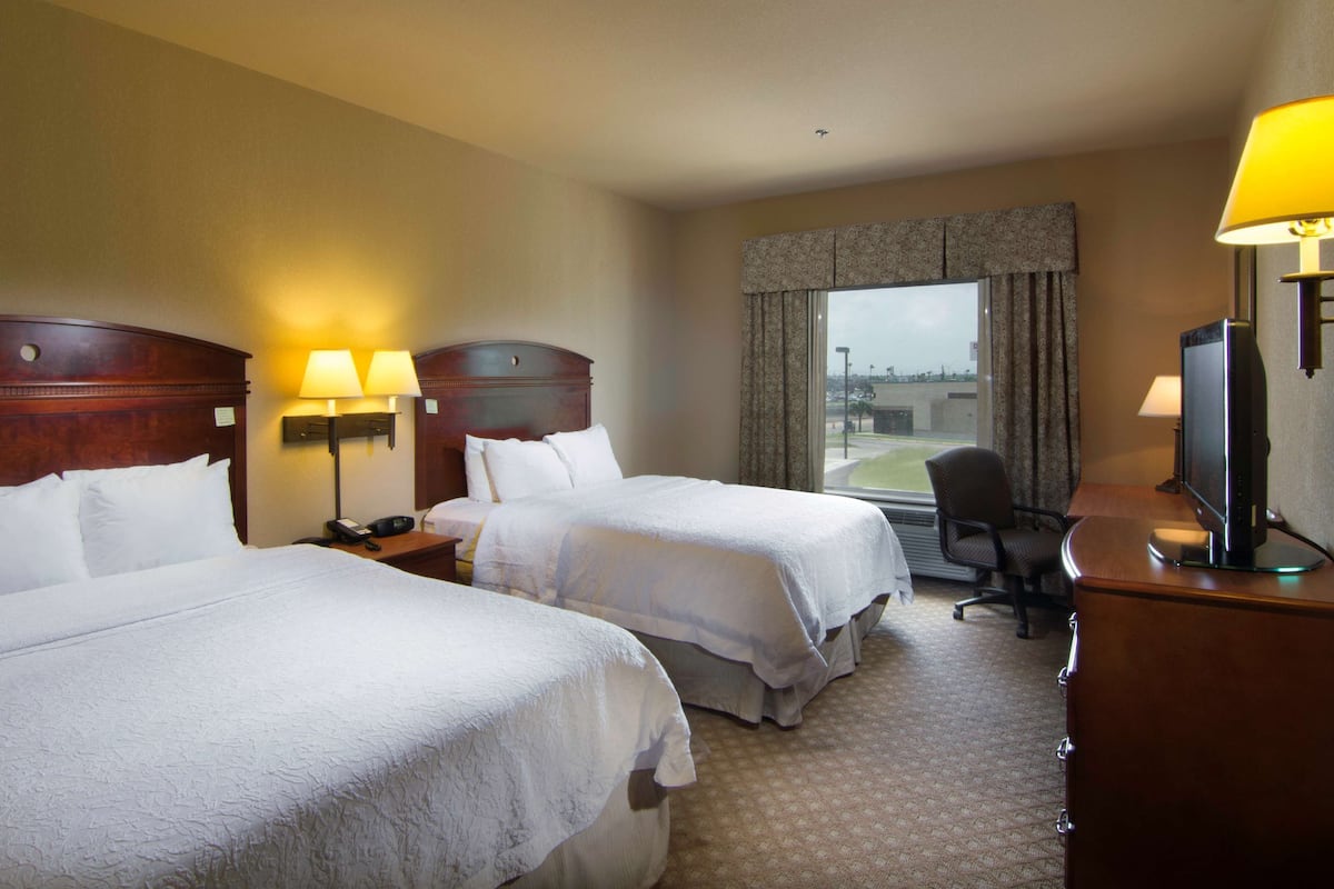 In-room safe, desk, iron/ironing board, free cribs/infant beds