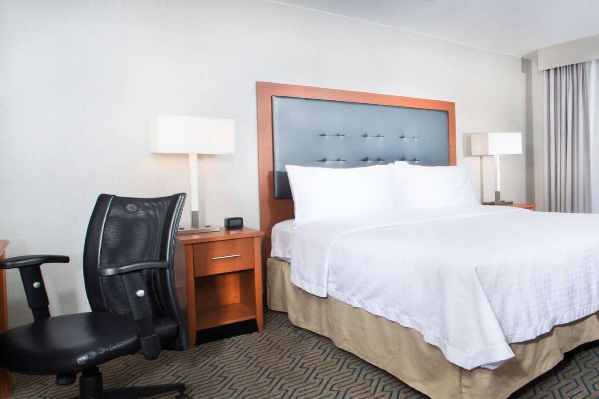 In-room safe, desk, iron/ironing board, free cribs/infant beds