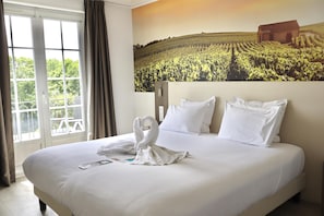 Ropa de cama de alta calidad y camas con pillow-top