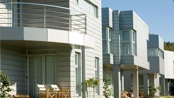 Majoituspaikan julkisivu