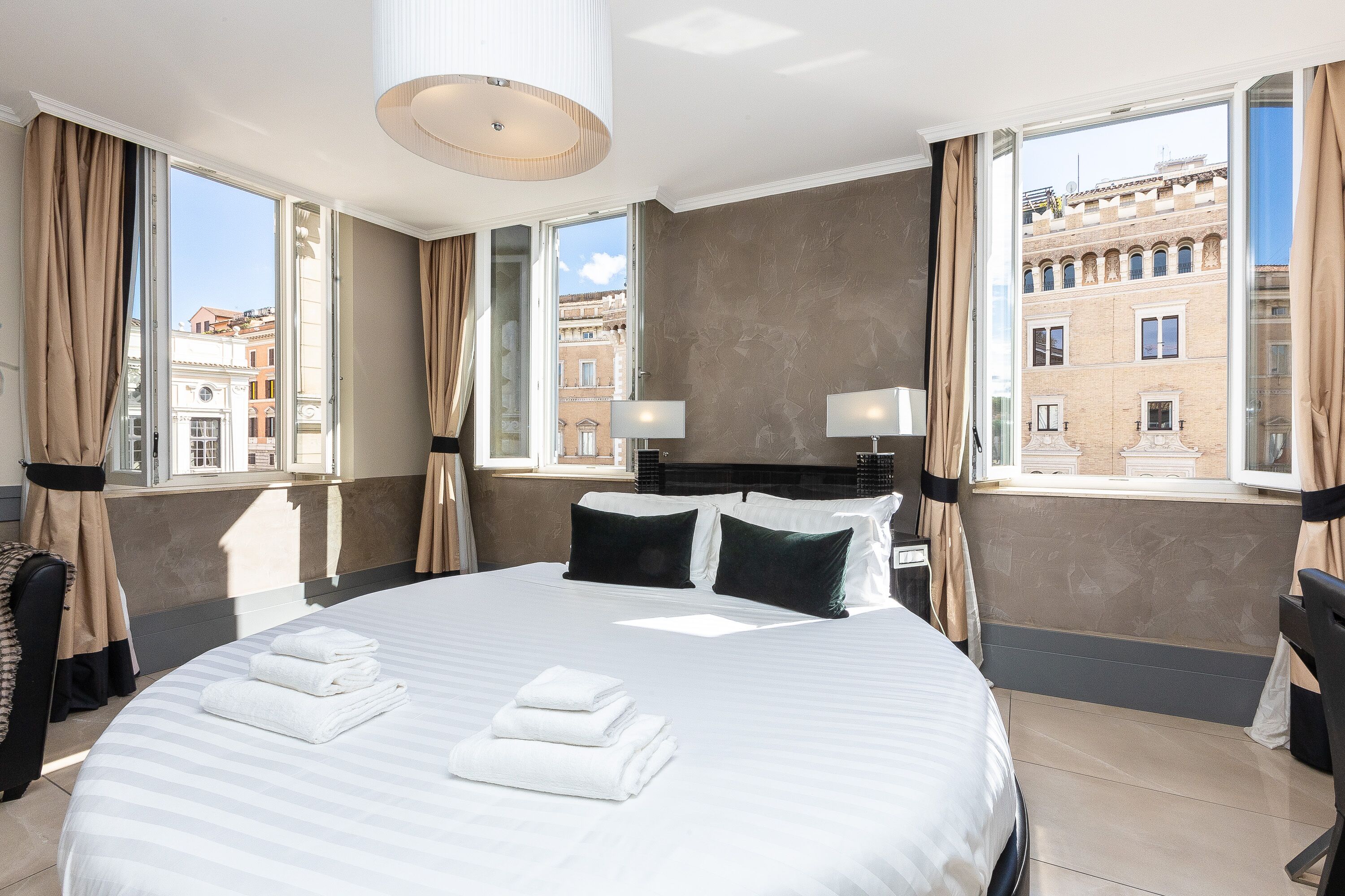 deluxe triple room | 2 bedrooms, frette italian sheets, premium bedding, down duvets