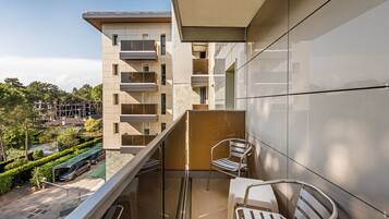 Blick von der Unterkunft