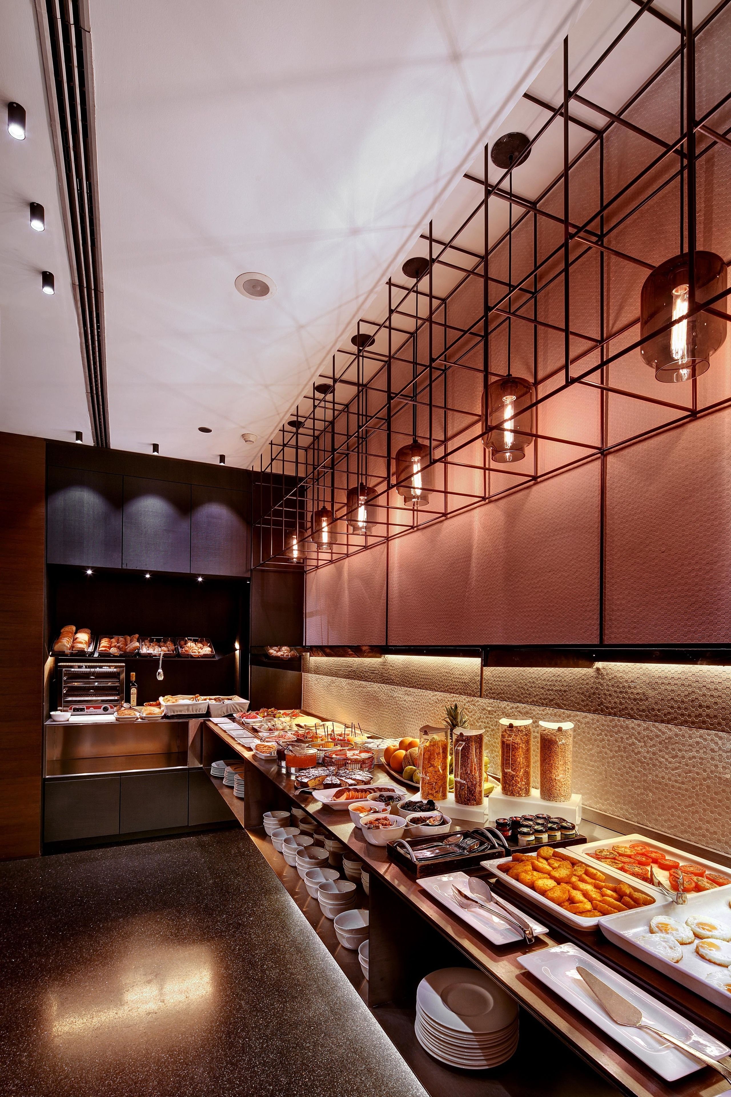 daily buffet breakfast (eur 24 per person)
