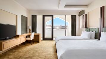Al Bandar Deluxe, Room, 2 Single Beds | Premium bedding, minibar, in-room safe, desk