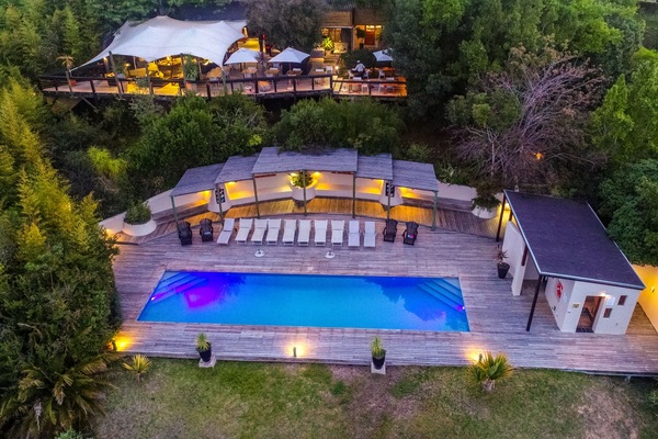 Fachada de la propiedad