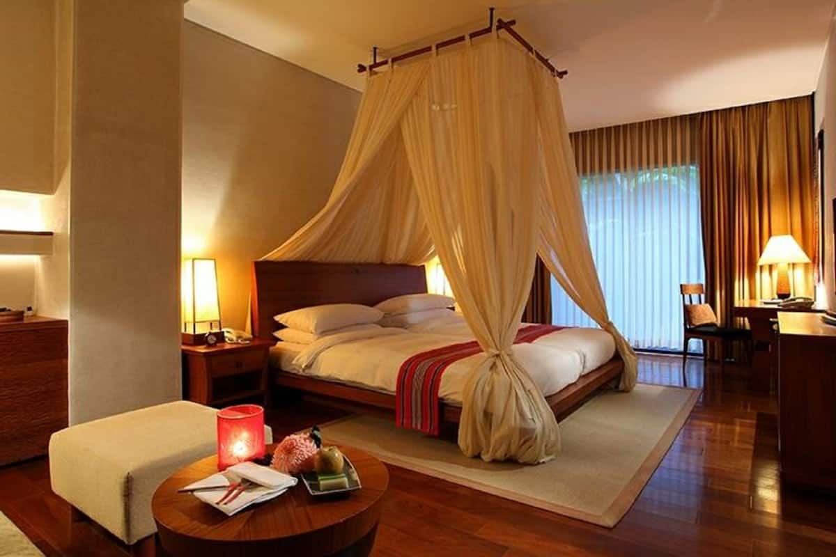 1 makuuhuone, ylelliset vuodevaatteet, untuvapeitot