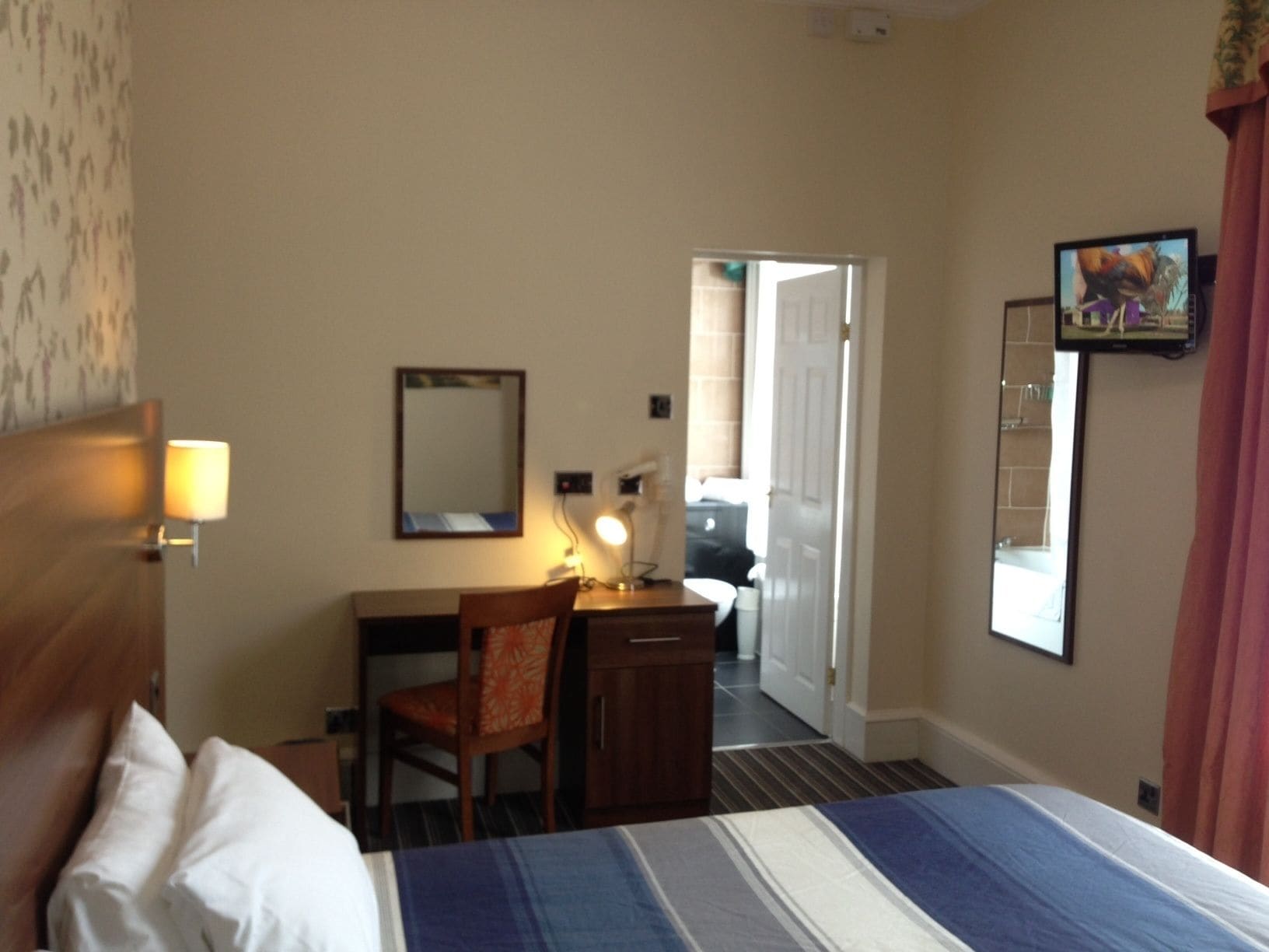 pillow-top beds, individually decorated, desk, iron/ironing board