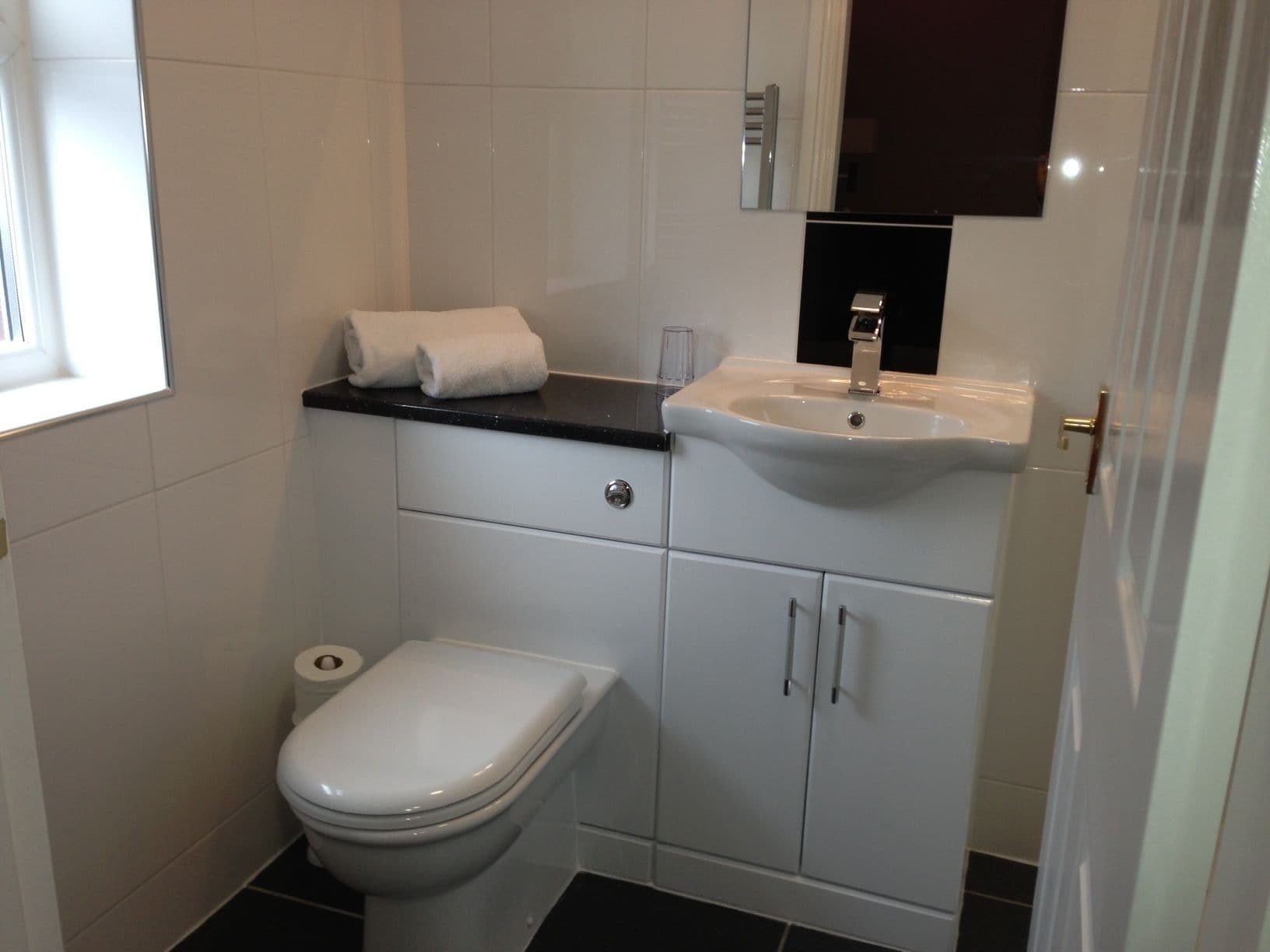 superior room | bathroom | hair dryer, towels