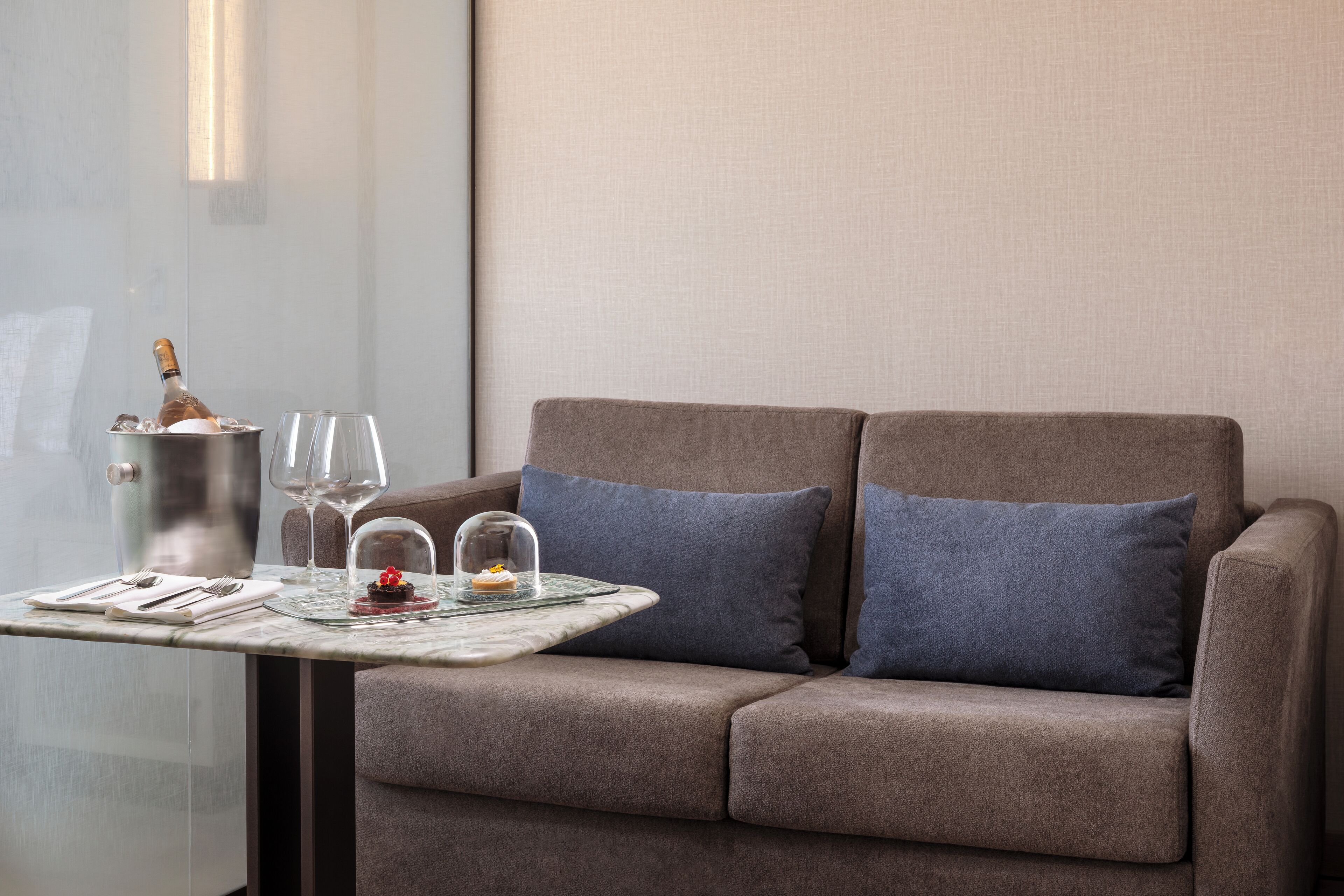 1 bedroom, free minibar items, in-room safe, desk